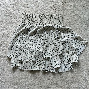 SOCIALITE RUFFLED SKIRT
